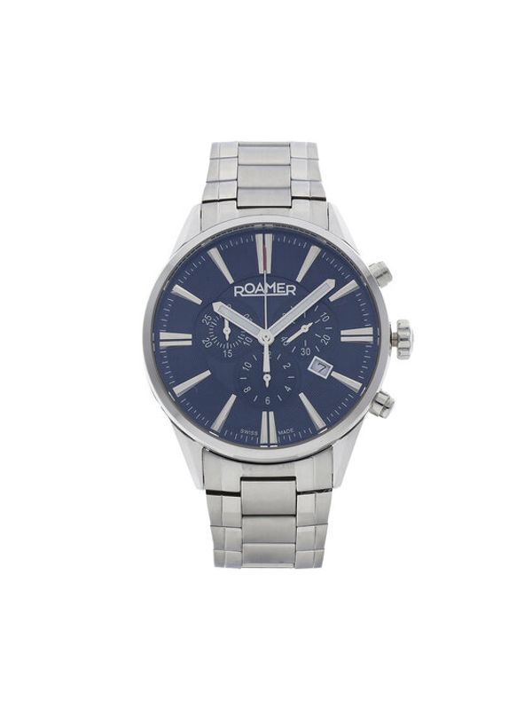 Roamer Roamer Sat Superior Chrono 508837 41 45 50 Srebrna