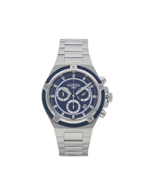 Roamer Roamer Sat Tempomaster Chrono 221837 41 45 20 Srebrna