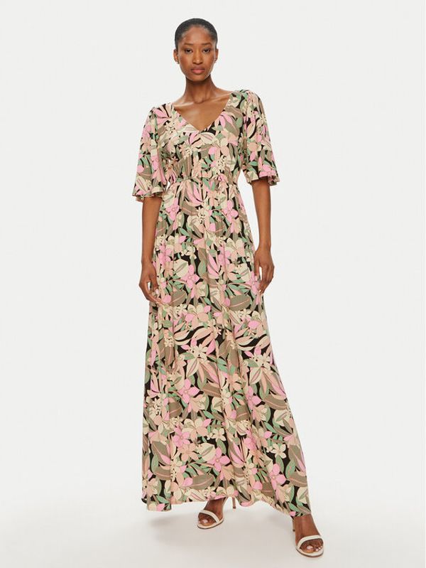 Roxy Roxy Ljetna haljina Peaceful Swell Again ERJWD03789 Šarena Regular Fit
