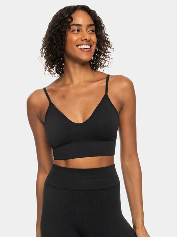Roxy Roxy Sportski grudnjak Seamless Bra Tops ERJKT04020 Siva