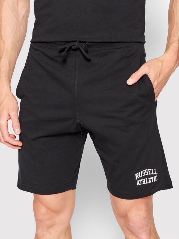 Russell Athletic Russell Athletic Sportske kratke hlače Iconic E26011 Crna Regular Fit