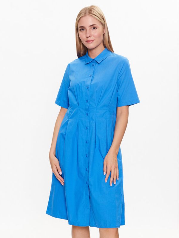 s.Oliver s.Oliver Haljina za svaki dan 2128407 Plava Regular Fit