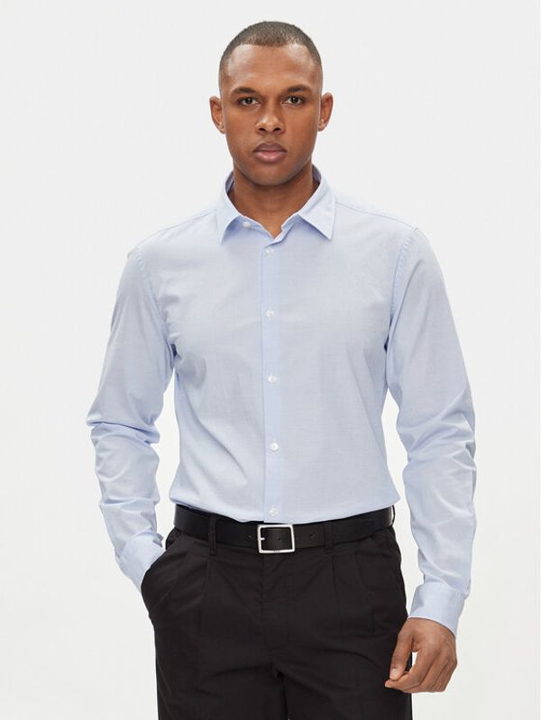 s.Oliver s.Oliver Košulja 2132556 Svijetloplava Slim Fit