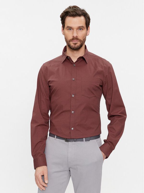 s.Oliver s.Oliver Košulja 2133508 Tamnocrvena Regular Fit