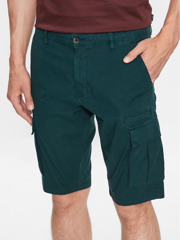 s.Oliver s.Oliver Kratke hlače 2128986 Zelena Relaxed Fit