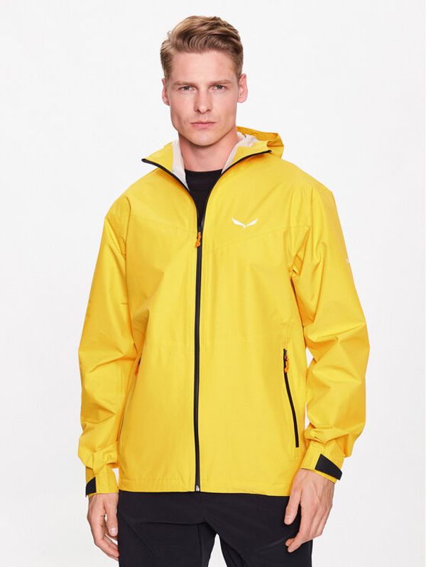 Salewa Salewa Vodootporna jakna Puez 28615 Žuta Regular Fit
