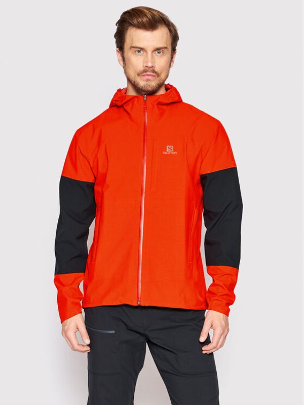 Salomon Salomon Outdoor jakna Outline LC1703500 Crvena Regular Fit