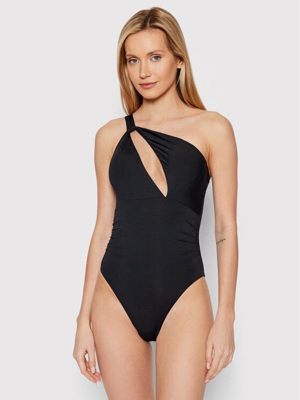 Seafolly Seafolly Kupaći kostim One Shoulder 10887-942 Crna