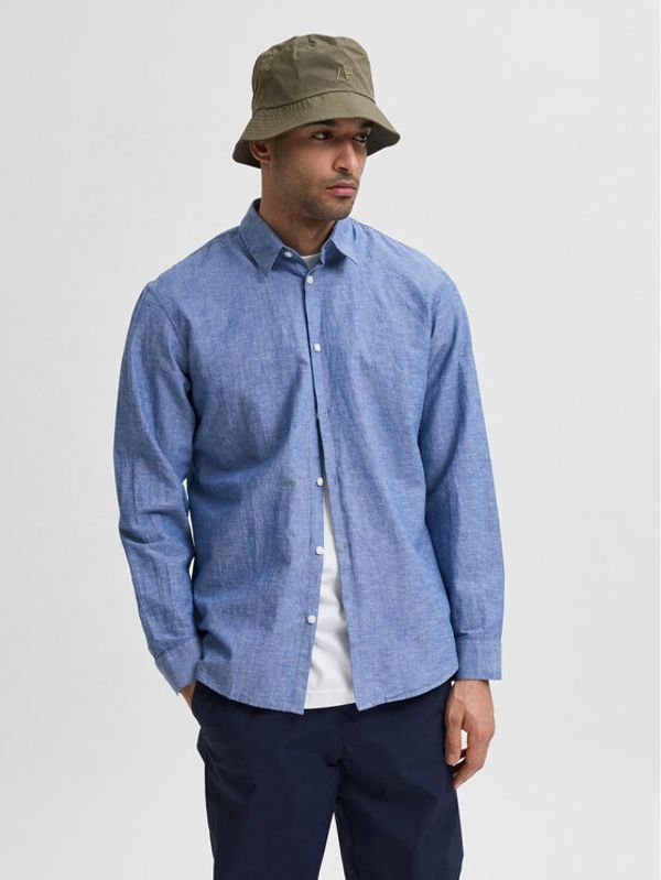 Selected Homme Selected Homme Košulja 16078867 Plava Slim Fit