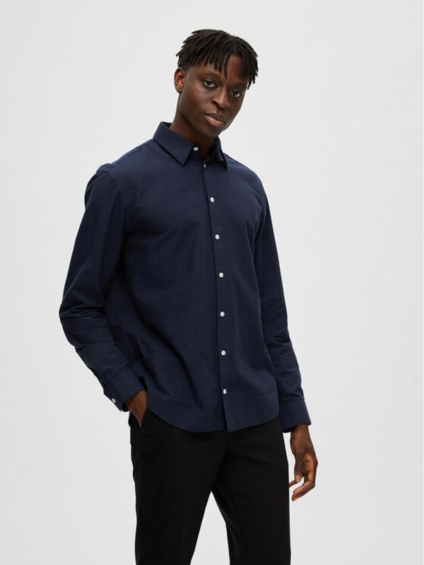 Selected Homme Selected Homme Košulja 16079052 Tamnoplava Regular Fit