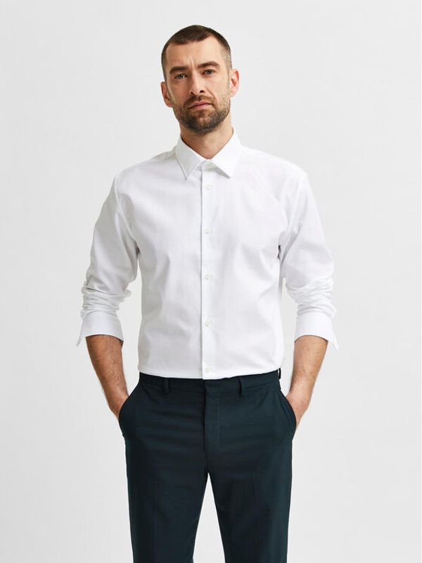 Selected Homme Selected Homme Košulja Ethan 16080200 Bijela Slim Fit