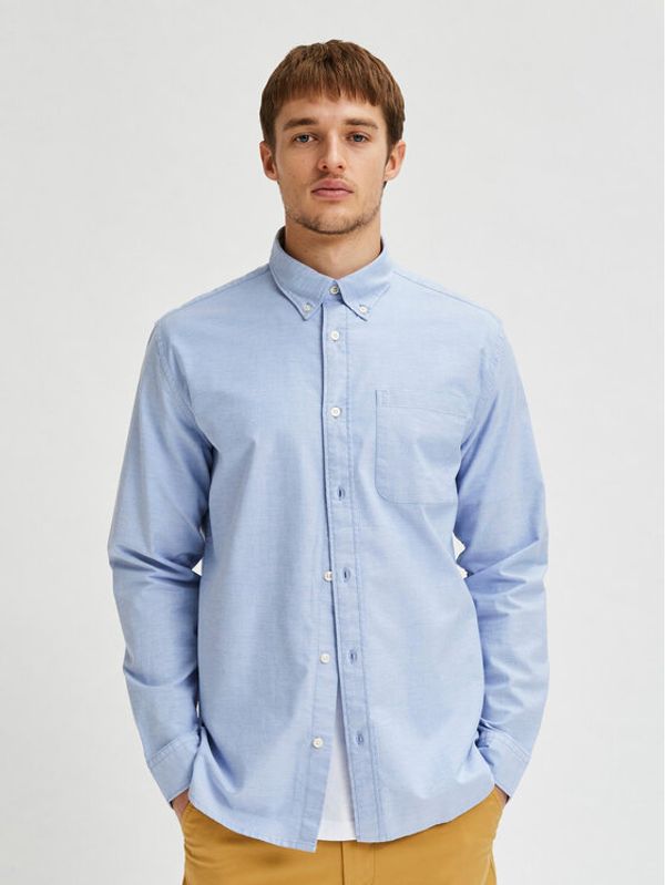Selected Homme Selected Homme Košulja Rick 16077359 Svijetloplava Regular Fit