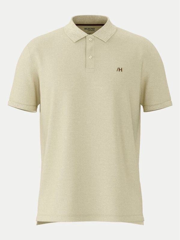 Selected Homme Selected Homme Polo 16087839 Bež Regular Fit