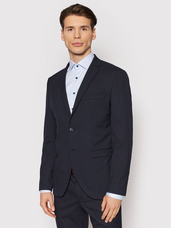 Selected Homme Selected Homme Sakoi Logan 16051230 Tamnoplava Slim Fit