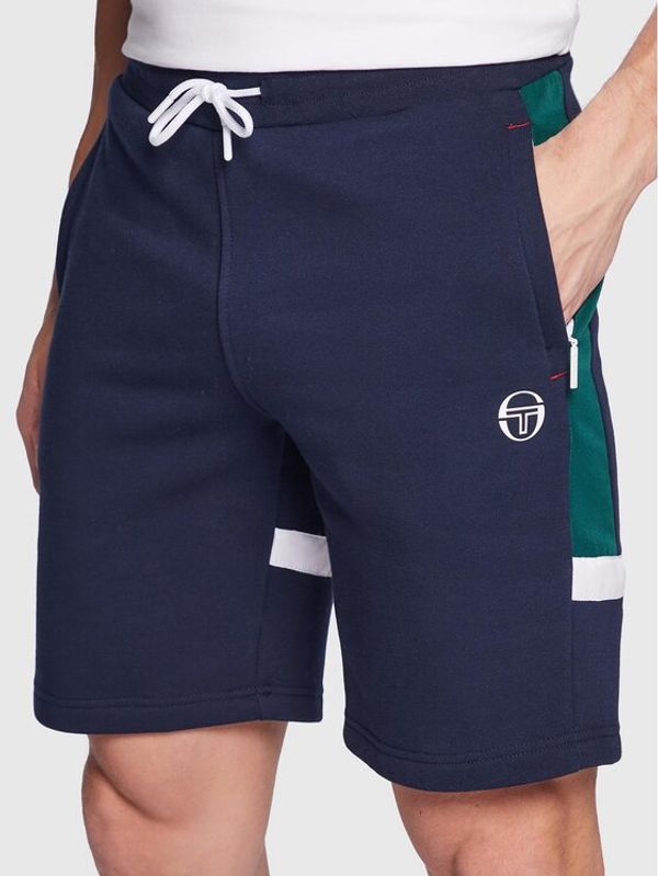 Sergio Tacchini Sergio Tacchini Sportske kratke hlače Ginnico 39843 Tamnoplava Regular Fit