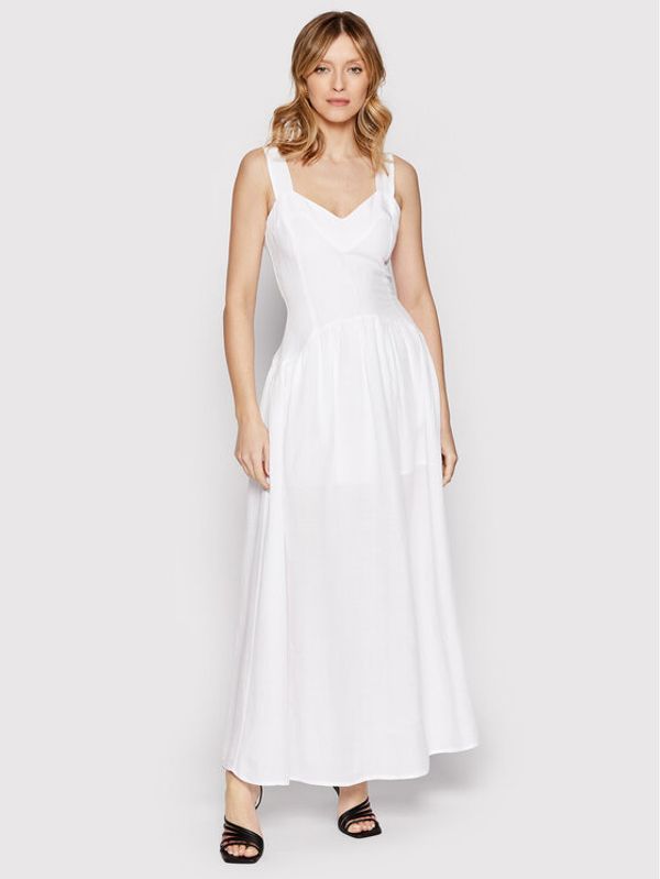 Silvian Heach Silvian Heach Haljina za svaki dan PGP22129VE Bijela Regular Fit