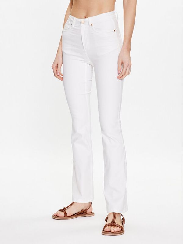 Silvian Heach Silvian Heach Traperice GPP23001JE Bijela Regular Fit