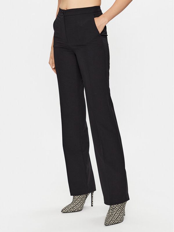 Sisley Sisley Hlače 4KVXLF03I Crna Slim Fit