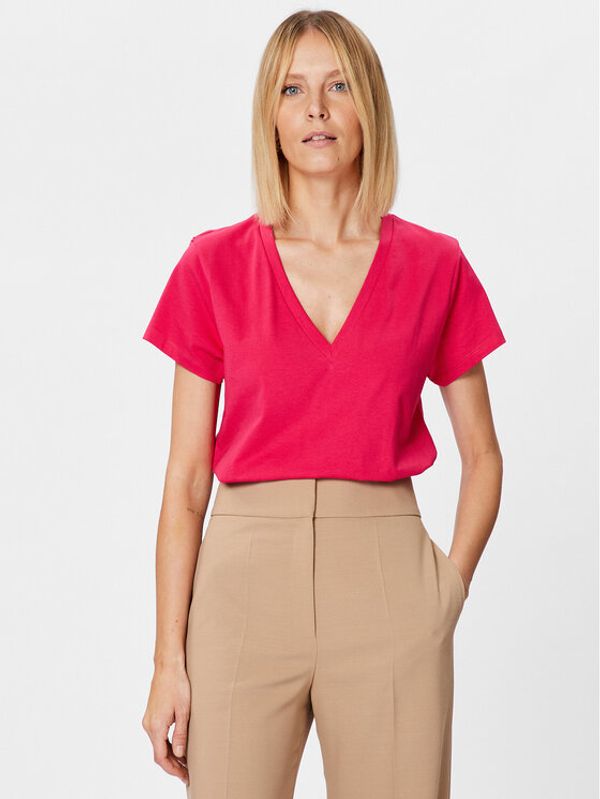 Sisley Sisley T-shirt 3096L400B Ružičasta Regular Fit