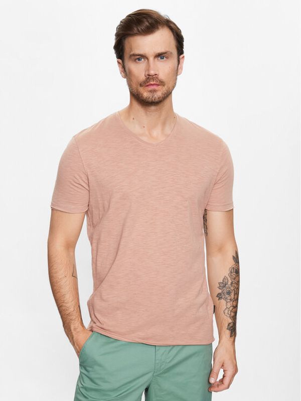 Sisley Sisley T-shirt 3YR7S4001 Narančasta Regular Fit