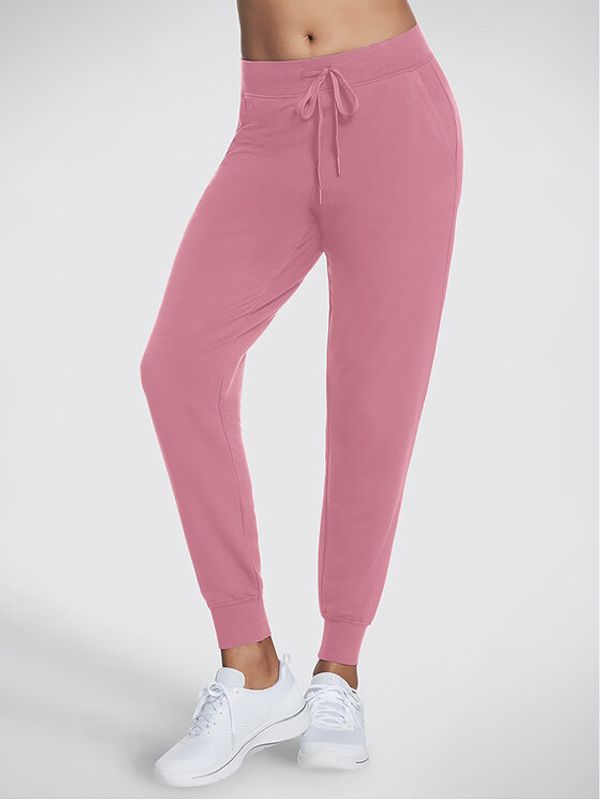 Skechers Skechers Donji dio trenerke Skechluxe Restful Jogger W03PT49 Ljubičasta Regular Fit