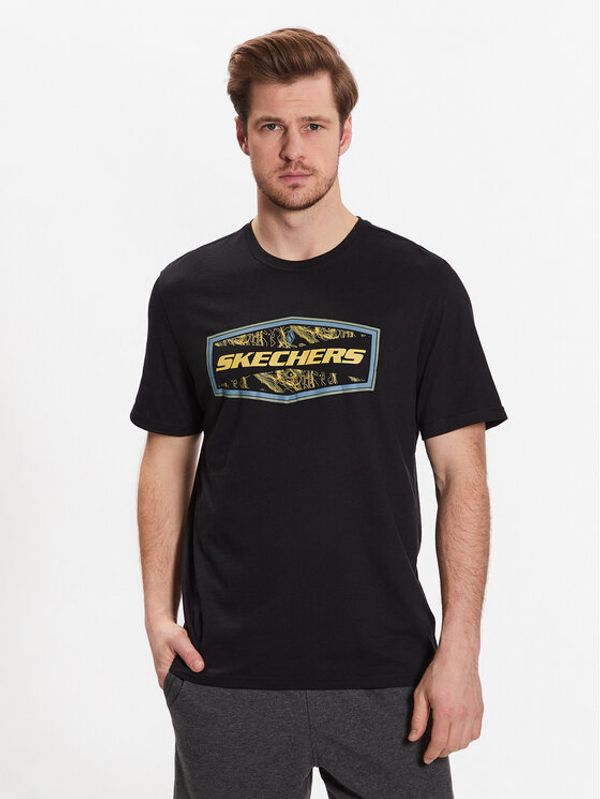 Skechers Skechers T-shirt Latitude MTS368 Crna Regular Fit