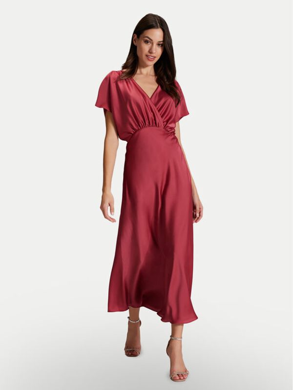 Swing Swing Koktel haljina 5AH11400 Crvena Loose Fit