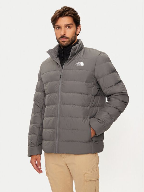 The North Face The North Face Pernata jakna Aconcaqua NF0A84HZ Siva Regular Fit