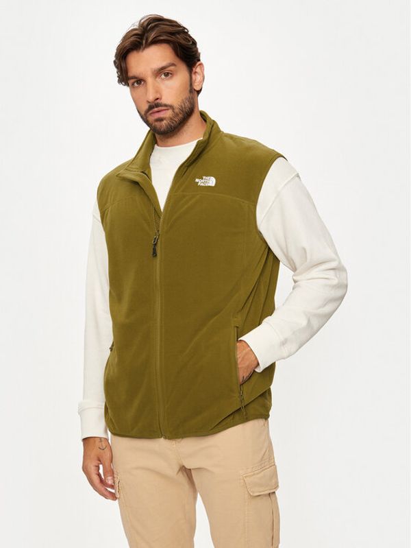 The North Face The North Face Prsluk Glacier NF0A7SSL Zelena Regular Fit