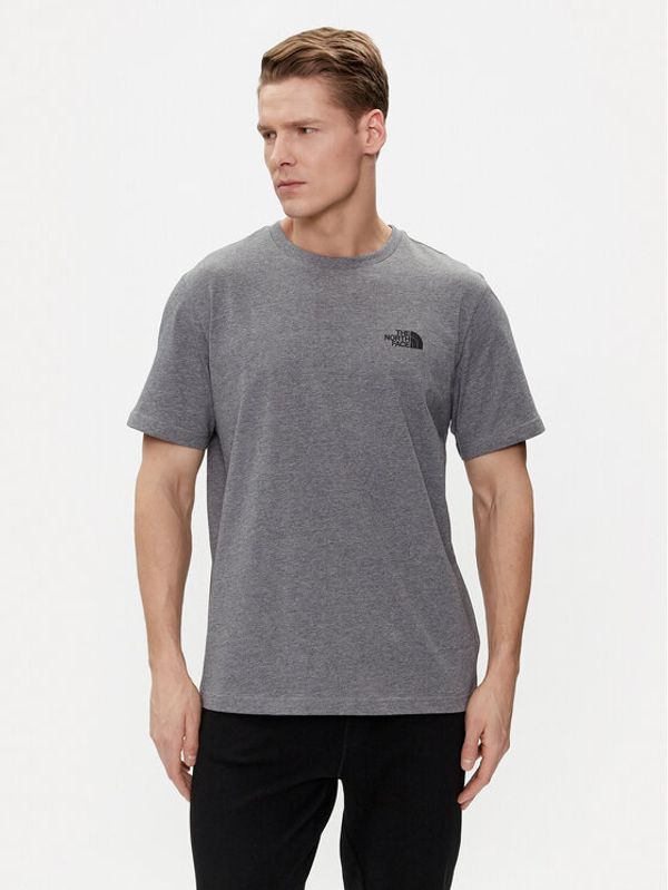 The North Face The North Face T-shirt Simple Dome NF0A87NG Siva Regular Fit
