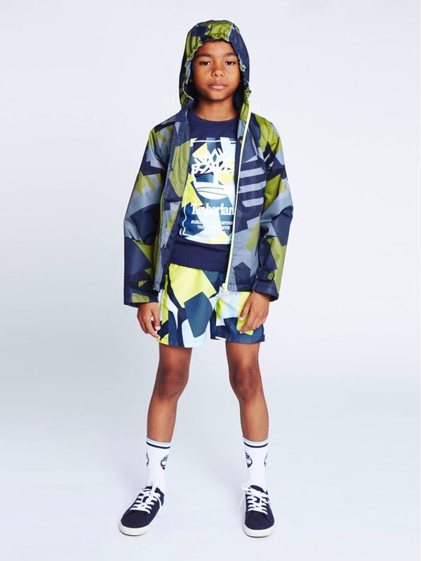 Timberland Timberland Jakna protiv vjetra T26583 D Plava Regular Fit