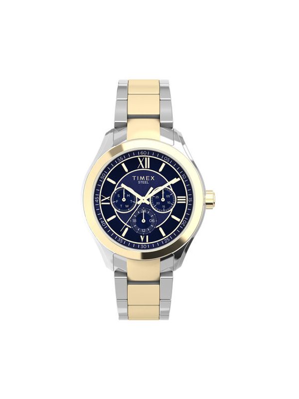 Timex Timex Sat Dress TW2V95500 Srebrna