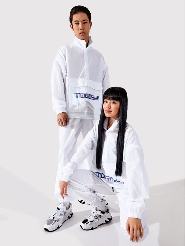 Togoshi Togoshi Anorak jakna TG22-KUU001 Bijela Oversize