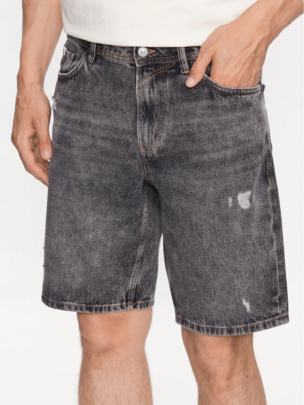 Tom Tailor Denim Tom Tailor Denim Kratke traperice 1035518 Siva Slim Fit