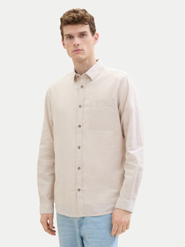 Tom Tailor Tom Tailor Košulja 1040141 Bež Regular Fit