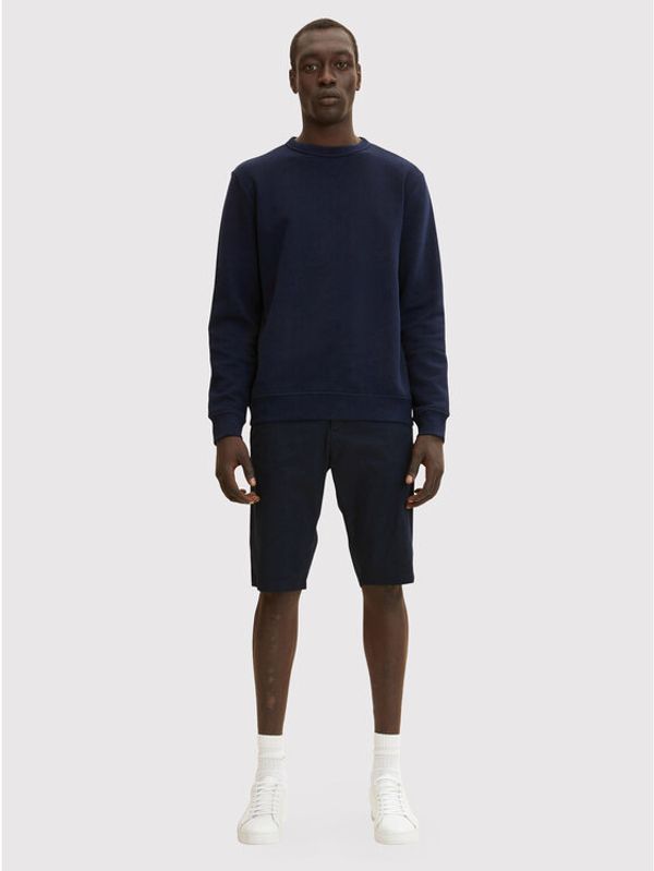 Tom Tailor Tom Tailor Kratke hlače 1031444 Tamnoplava Regular Fit
