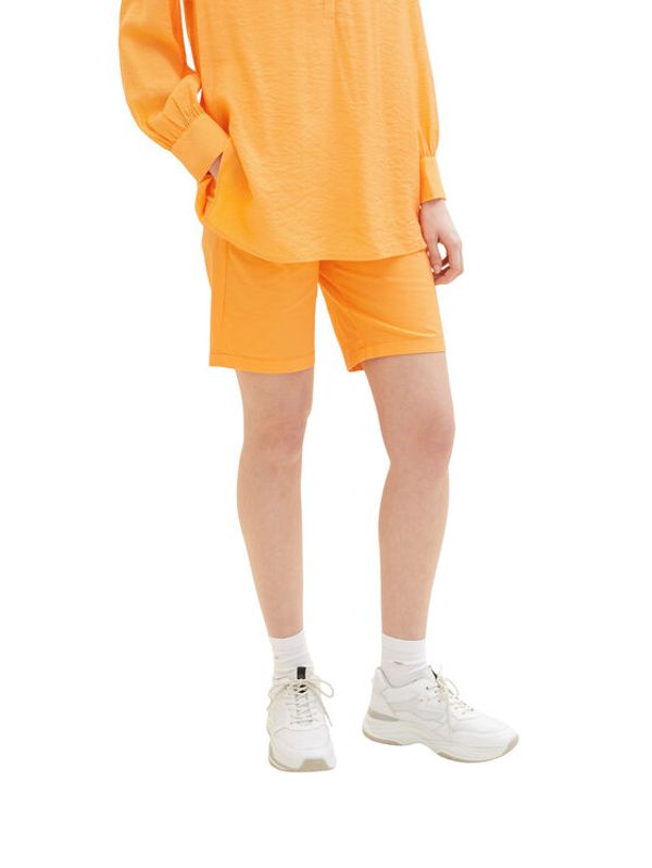 Tom Tailor Tom Tailor Kratke hlače 1035499 Narančasta Regular Fit