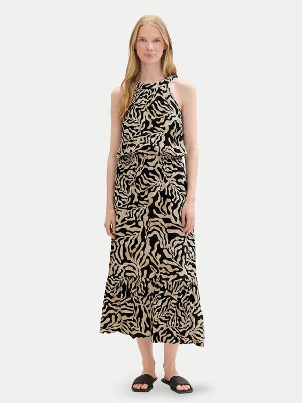 Tom Tailor Tom Tailor Ljetna haljina 1041525 Crna Regular Fit
