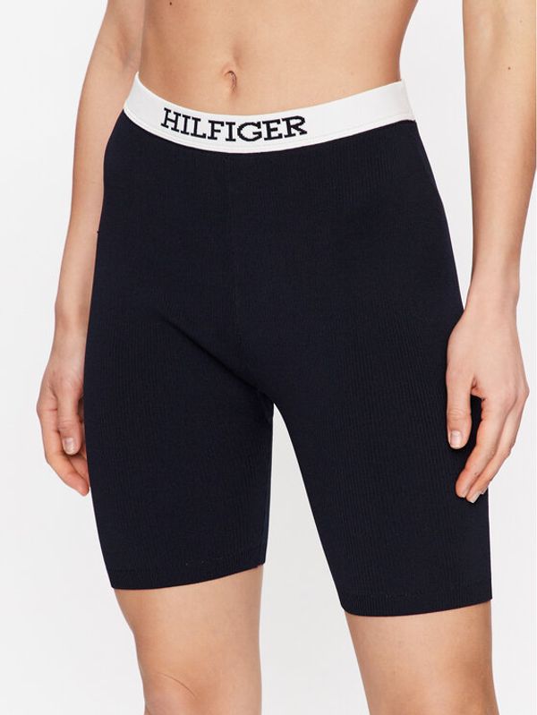 Tommy Hilfiger Tommy Hilfiger Biciklističke hlače WW0WW39090 Tamnoplava Slim Fit