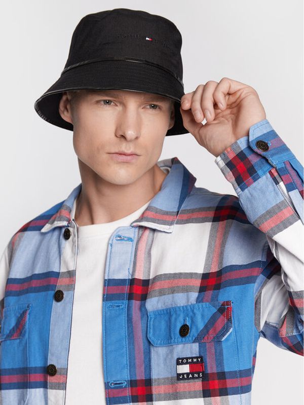 Tommy Hilfiger Tommy Hilfiger Bucket kapa AM0AM11369 Crna