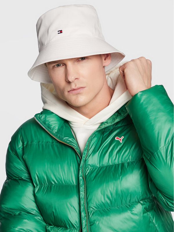 Tommy Hilfiger Tommy Hilfiger Bucket kapa Essential Flag Bucket AW0AW14543 Bijela