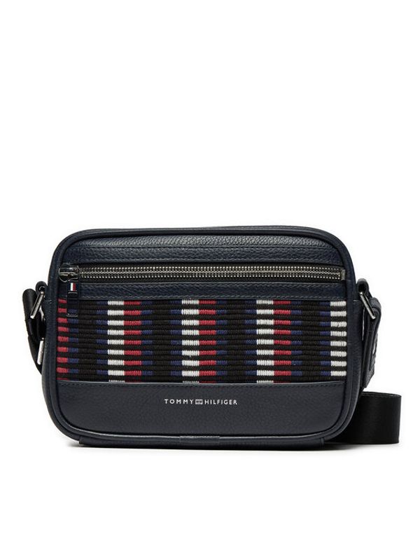 Tommy Hilfiger Tommy Hilfiger Crossover torbica Th Corp Leather Camera AM0AM12722 Tamnoplava