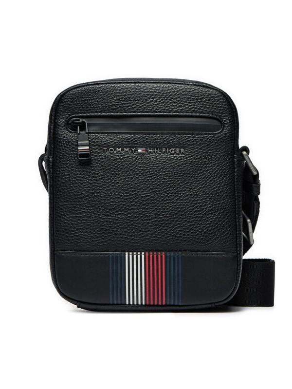 Tommy Hilfiger Tommy Hilfiger Crossover torbica Transit Mini Reporter AM0AM12484 Crna