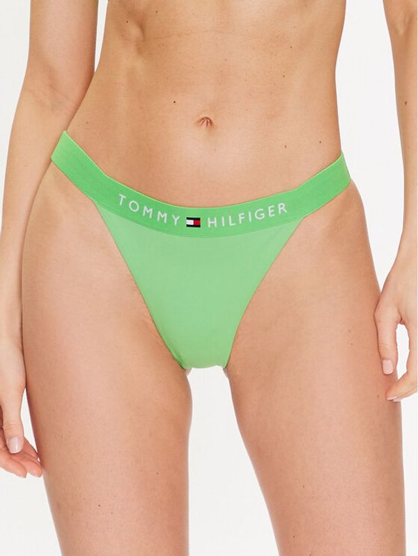 Tommy Hilfiger Tommy Hilfiger Donji dio kupaćeg kostima UW0UW04135 Zelena