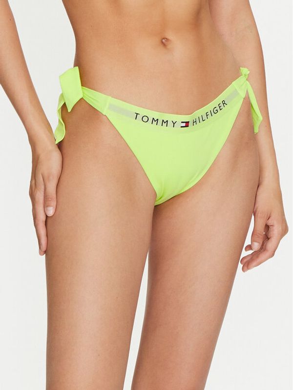 Tommy Hilfiger Tommy Hilfiger Donji dio kupaćeg kostima UW0UW04497 Zelena