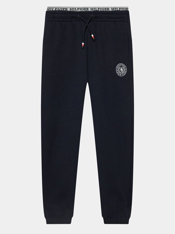 Tommy Hilfiger Tommy Hilfiger Donji dio trenerke Crest Logo KB0KB08700 D Tamnoplava Relaxed Fit