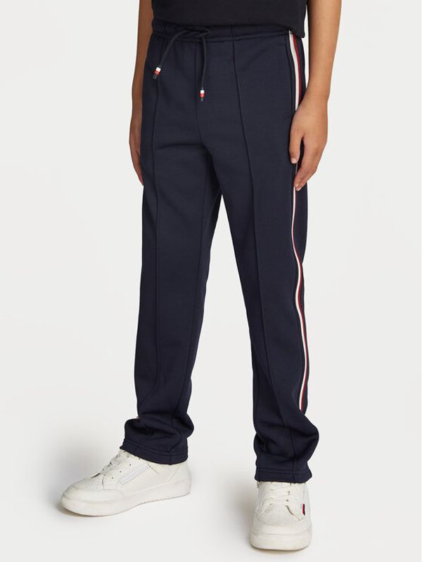 Tommy Hilfiger Tommy Hilfiger Donji dio trenerke Global Stripe KB0KB09383 Tamnoplava Regular Fit