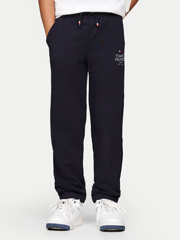Tommy Hilfiger Tommy Hilfiger Donji dio trenerke KB0KB09244 M Tamnoplava Relaxed Fit