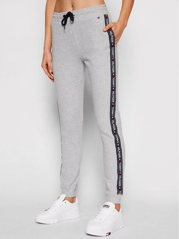 Tommy Hilfiger Tommy Hilfiger Donji dio trenerke UW0UW00564 Siva Regular Fit