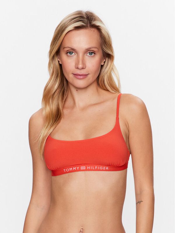 Tommy Hilfiger Tommy Hilfiger Gornji dio kupaćeg kostima UW0UW04533 Narančasta
